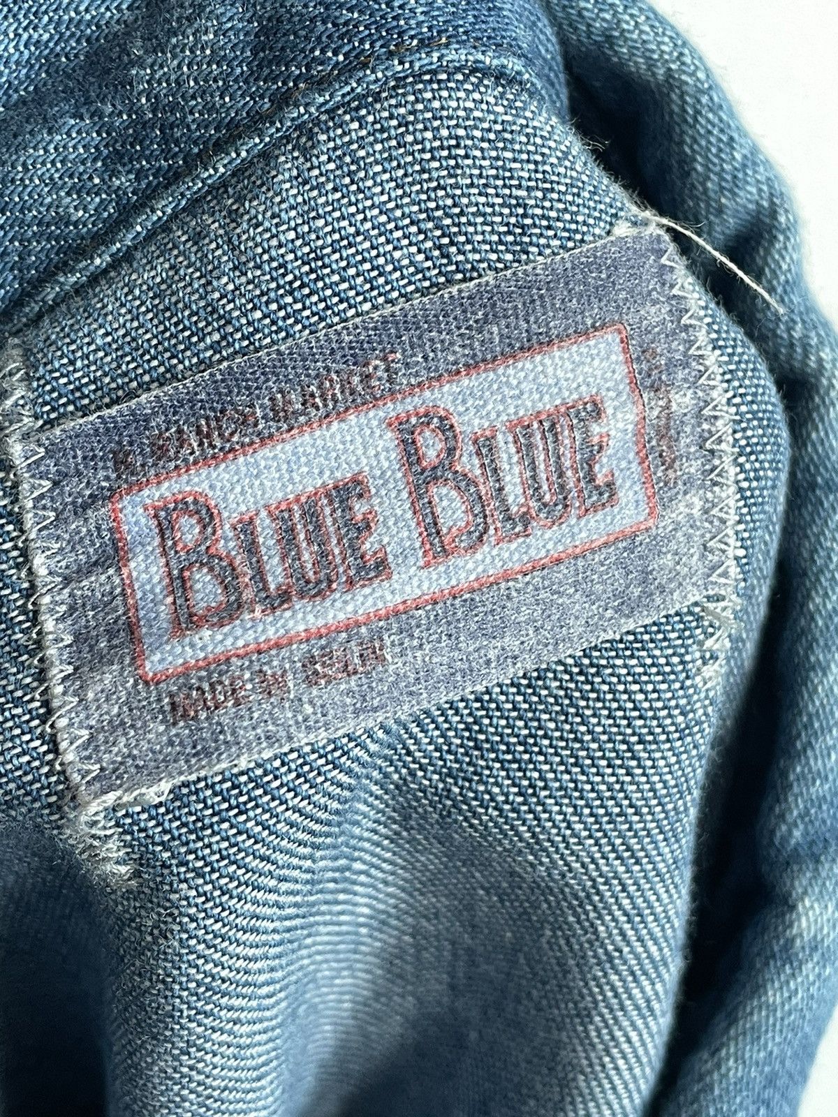 Blue Blue Japan BLUE BLUE JAPAN PEARL BUTTON SNAP Size US S / EU 44-46 / 1 - 6 Thumbnail
