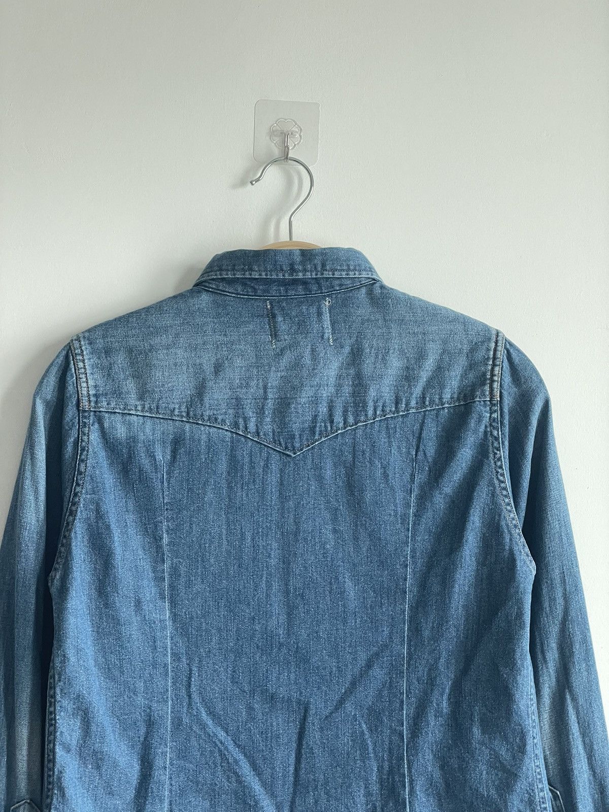 Blue Blue Japan BLUE BLUE JAPAN PEARL BUTTON SNAP Size US S / EU 44-46 / 1 - 4 Thumbnail