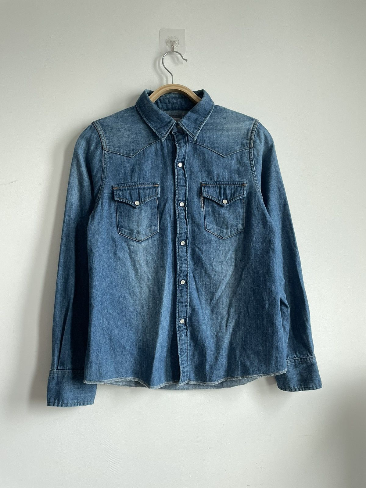 Blue Blue Japan BLUE BLUE JAPAN PEARL BUTTON SNAP Size US S / EU 44-46 / 1 - 1 Thumbnail
