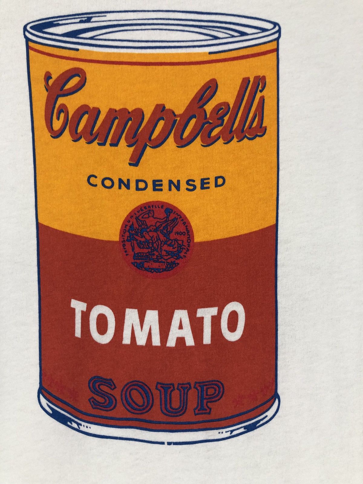 Andy Warhol × Japanese Brand × Uniqlo Uniqlo x Andy Warhol “Campbells Tomato Soup” Tee Shirt cw21 Size US S / EU 44-46 / 1 - 3 Thumbnail