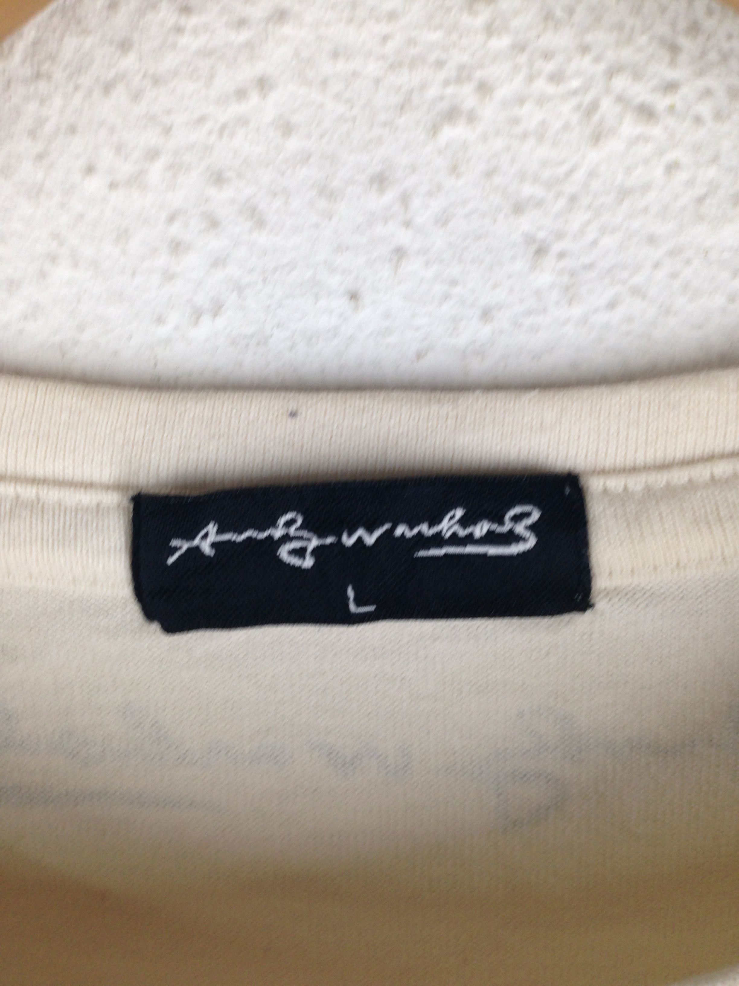 Andy Warhol Andy Warhol Patches Style Ls T Shirt Size L GCW23 Size US L / EU 52-54 / 3 - 4 Thumbnail