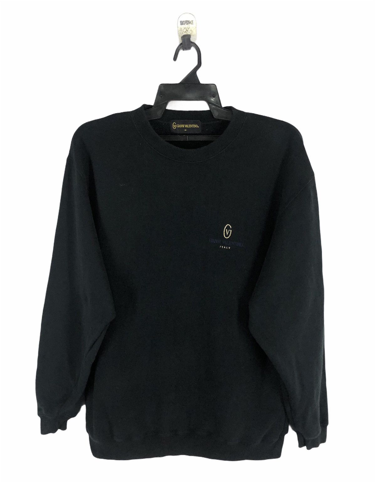 Gianni Valentino × Valentino × Vintage Vintage Gianni Valentino sweatshirt small logo embroidered Size US M / EU 48-50 / 2 - 1 Thumbnail