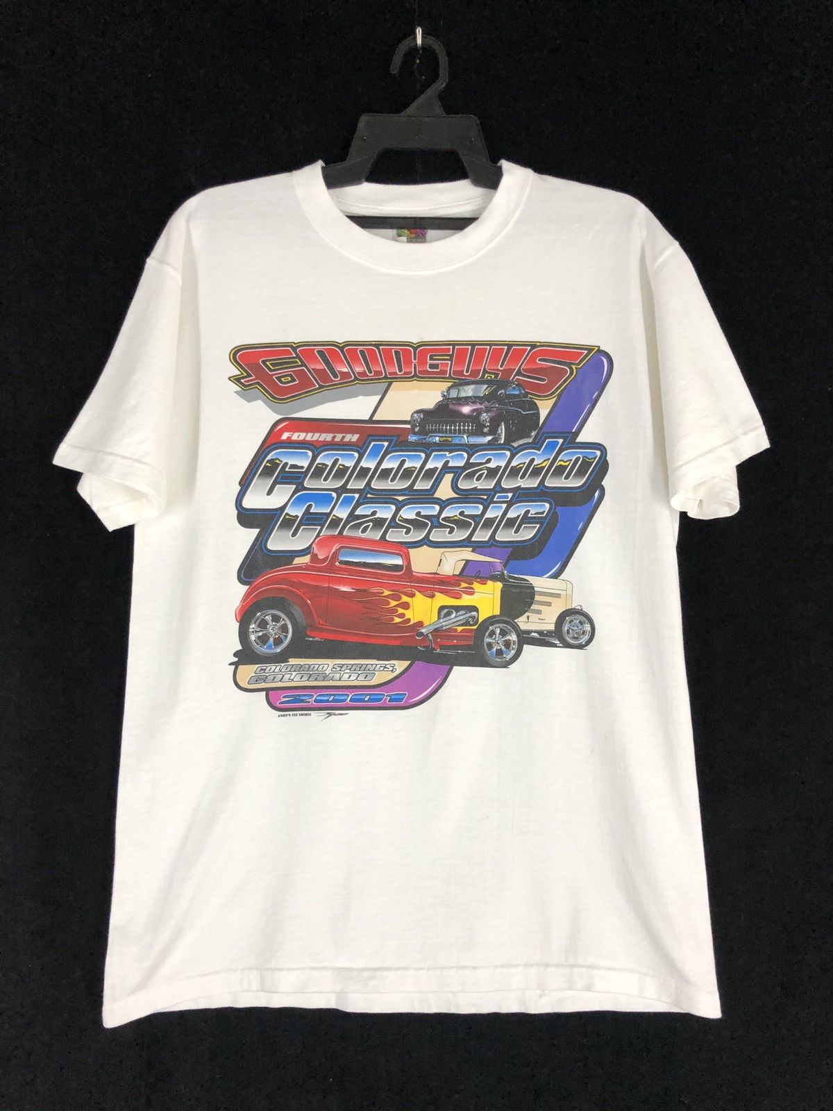 Fruit Of The Loom × Vintage Vintage Good Guys Rod And Custom T shirt Crewneck cw21 Size US L / EU 52-54 / 3 - 1 Thumbnail