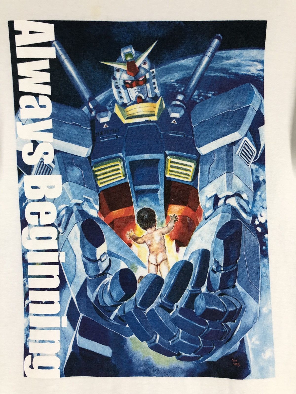 Cartoon Network × Japanese Brand × Vintage Bandai Mobile Suit Gundam 30th Anniversary Always Beginning Size US M / EU 48-50 / 2 - 3 Thumbnail