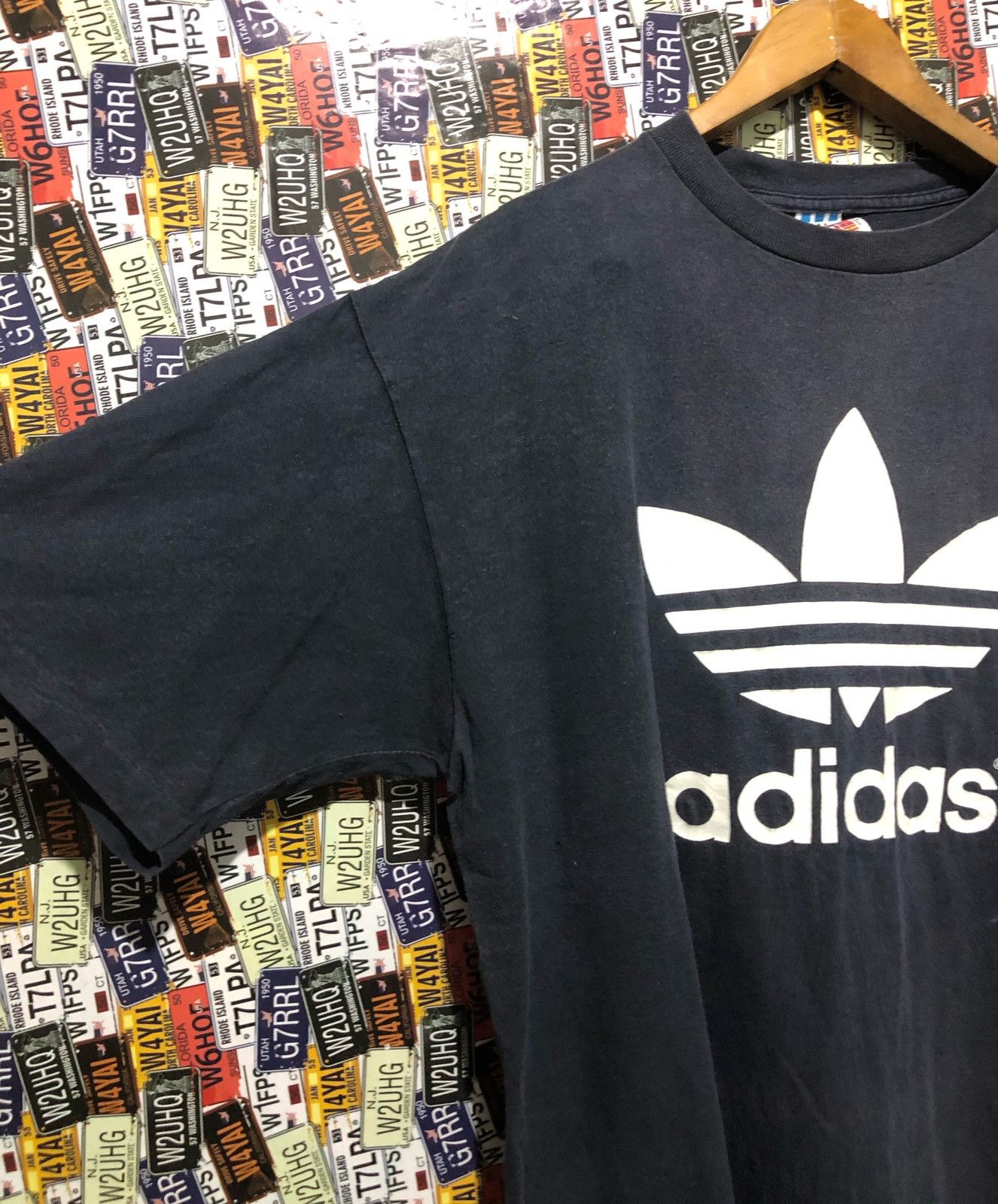 Adidas × Vintage Vtg adidas big logo Size US L / EU 52-54 / 3 - 3 Thumbnail
