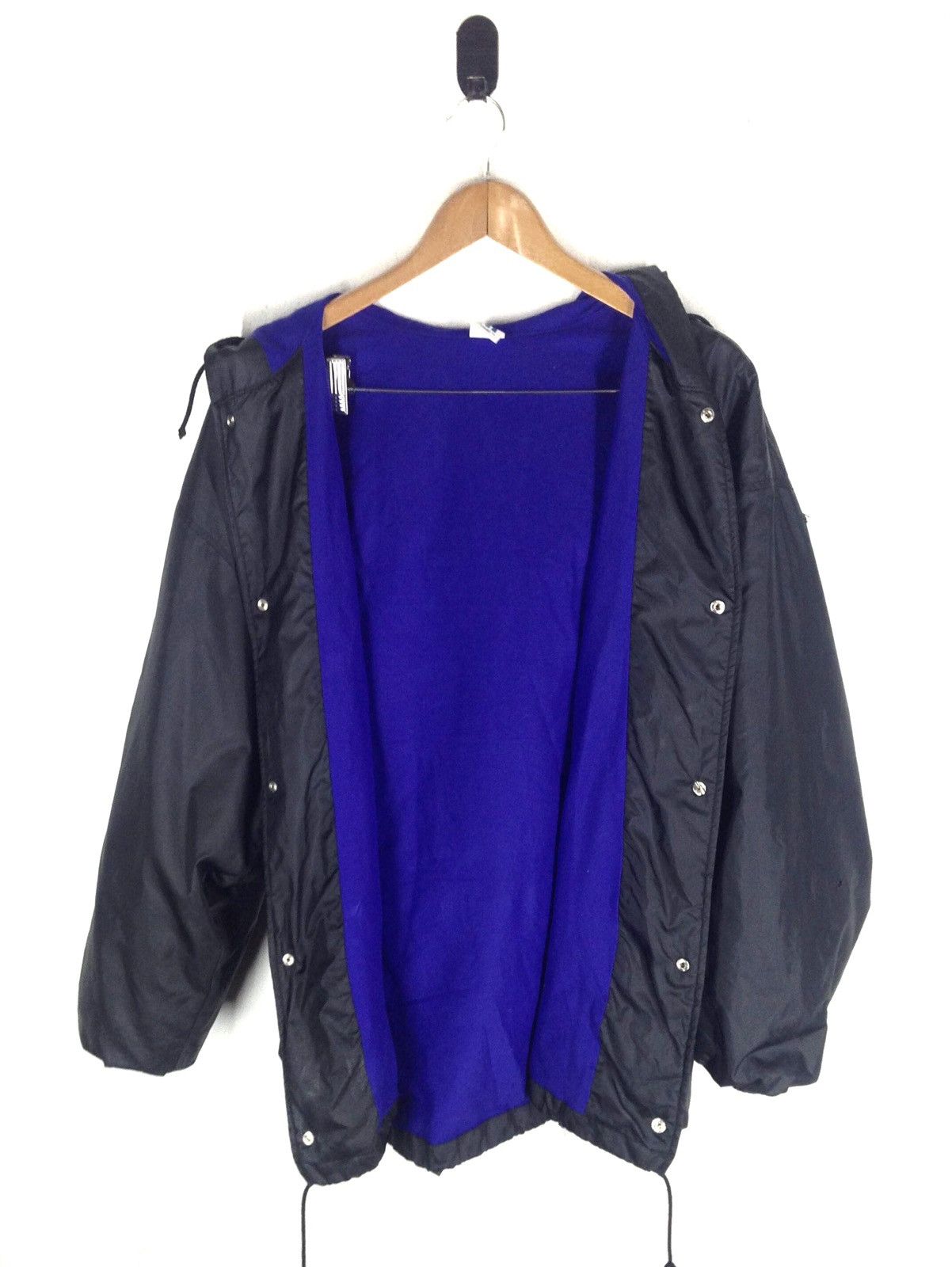 Adidas Vtg Adidas x Descente Trefoil Windbreaker Jacket MadeinJapan Size US L / EU 52-54 / 3 - 3 Thumbnail