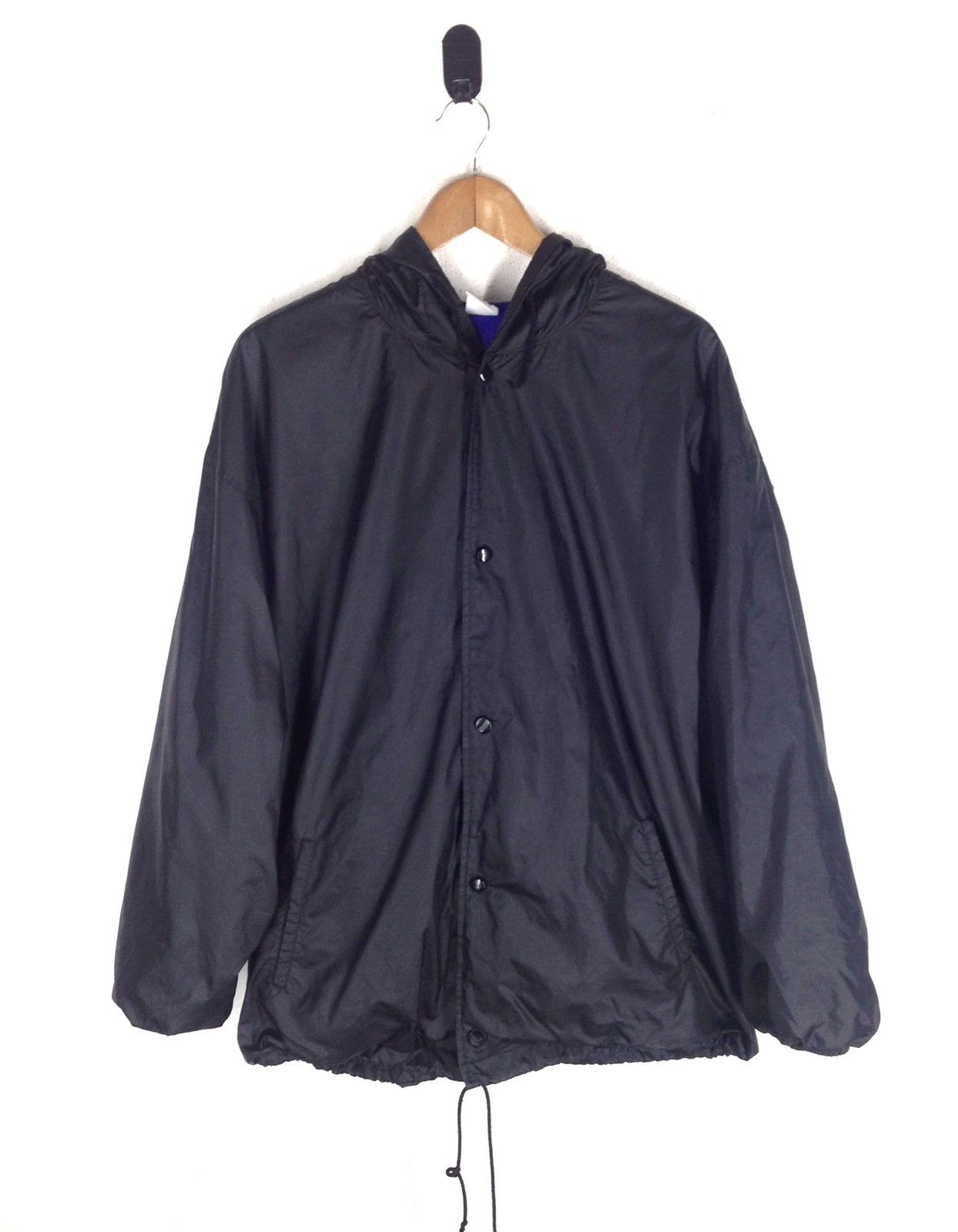Adidas Vtg Adidas x Descente Trefoil Windbreaker Jacket MadeinJapan Size US L / EU 52-54 / 3 - 2 Thumbnail