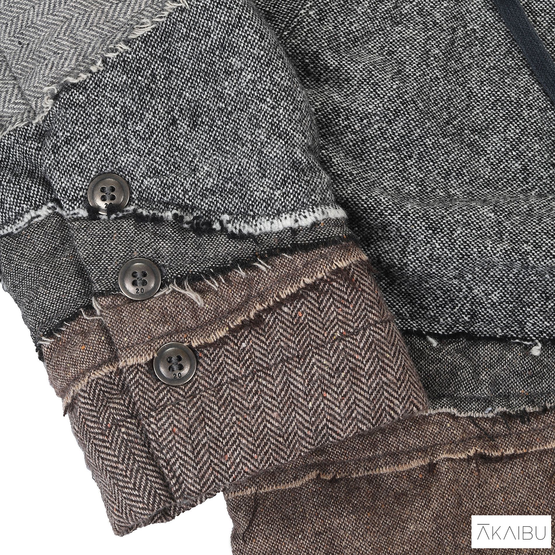 Greg Lauren FW19 Reconstructed Herringbone Coat Size US L / EU 52-54 / 3 - 3 Thumbnail