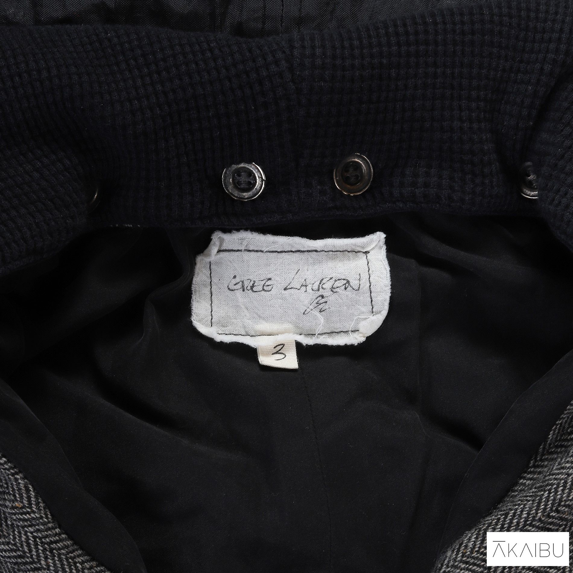 Greg Lauren FW19 Reconstructed Herringbone Coat Size US L / EU 52-54 / 3 - 4 Thumbnail