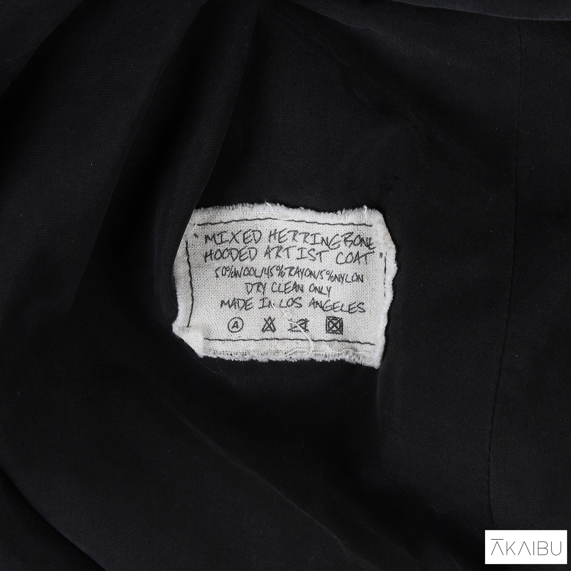 Greg Lauren FW19 Reconstructed Herringbone Coat Size US L / EU 52-54 / 3 - 6 Thumbnail