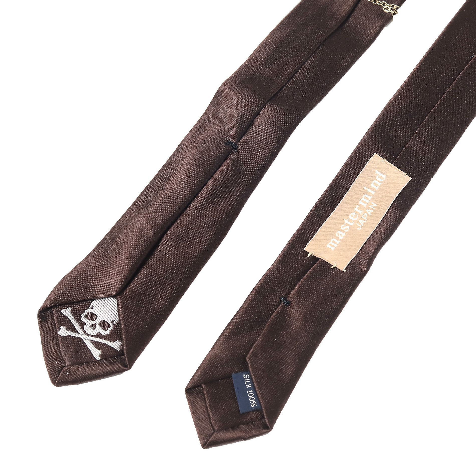 Mastermind Japan Embroidered Silk Tie Size ONE SIZE - 3 Thumbnail