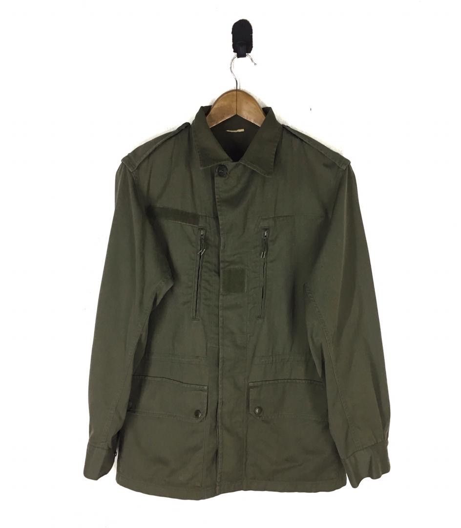Vintage 1980 French Military Field Jacket – C.I.M. MOUTIERS Size US M / EU 48-50 / 2 - 1 Thumbnail
