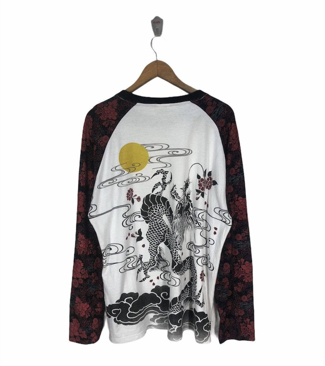 Japanese Brand × Vintage Vtg Generate Dragon Graphic Long Sleeve Shirt Japanese Style Size US XXL / EU 58 / 5 - 1 Thumbnail