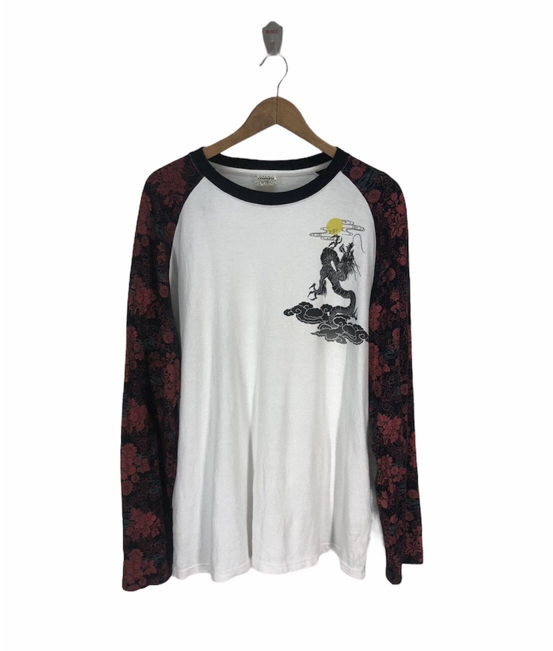 Japanese Brand × Vintage Vtg Generate Dragon Graphic Long Sleeve Shirt Japanese Style Size US XXL / EU 58 / 5 - 2 Thumbnail