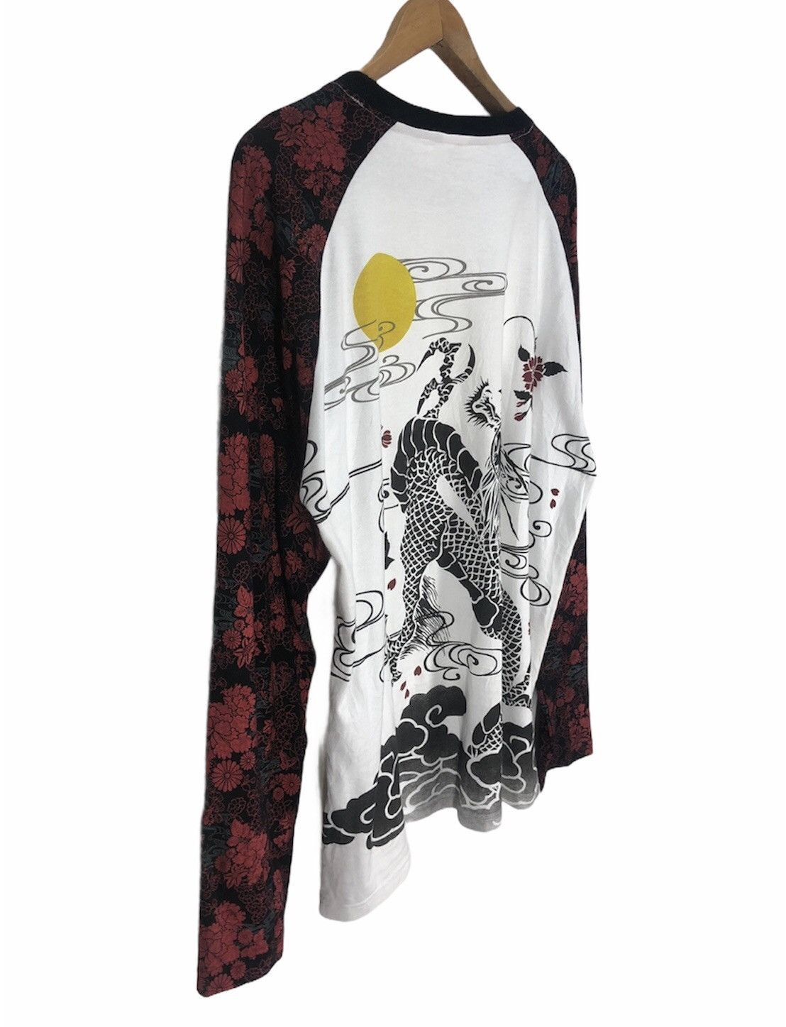 Japanese Brand × Vintage Vtg Generate Dragon Graphic Long Sleeve Shirt Japanese Style Size US XXL / EU 58 / 5 - 3 Thumbnail
