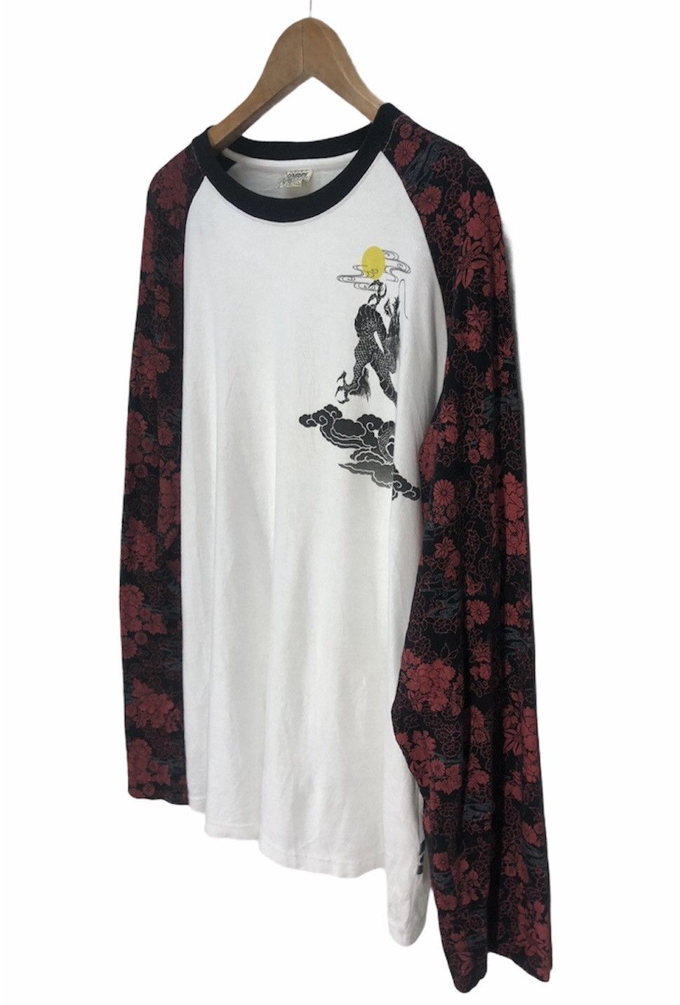 Japanese Brand × Vintage Vtg Generate Dragon Graphic Long Sleeve Shirt Japanese Style Size US XXL / EU 58 / 5 - 4 Thumbnail