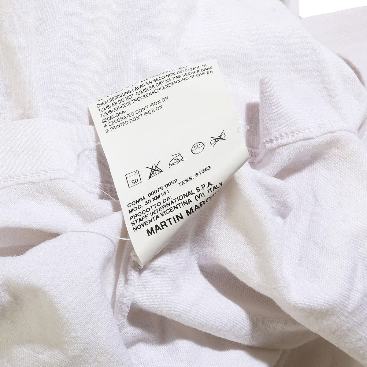 Maison Margiela AW05 Inside Out Reversed Print Longsleeve Size US L / EU 52-54 / 3 - 4 Thumbnail