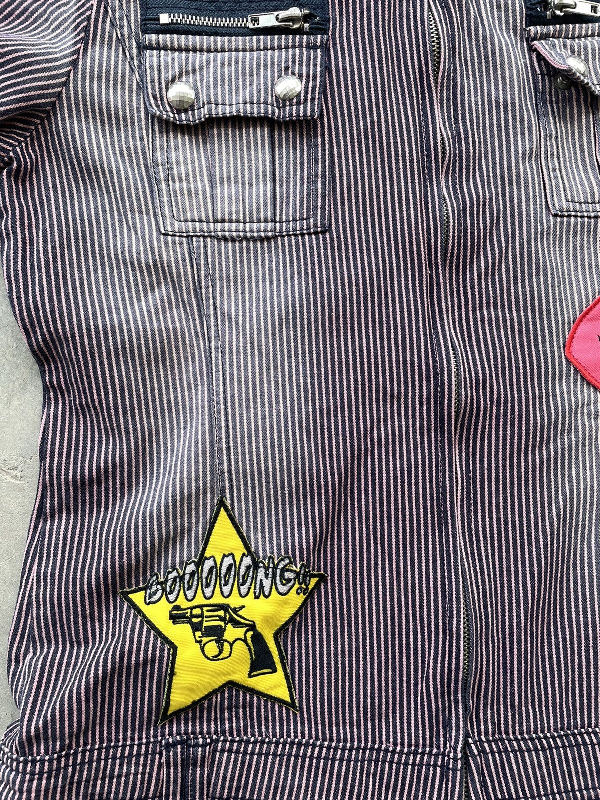 Japanese Brand × Seditionaries DIG DEEP PUNK HICKORY COVERALLS Size ONE SIZE - 8 Thumbnail