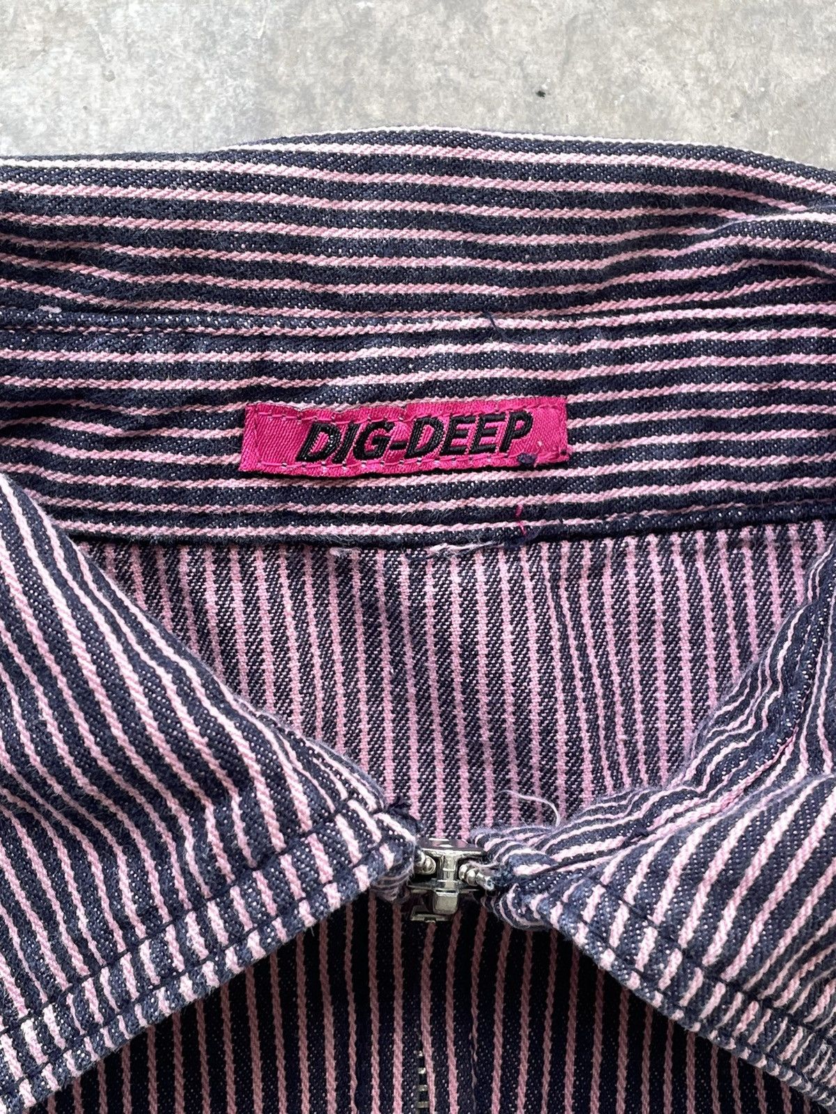 Japanese Brand × Seditionaries DIG DEEP PUNK HICKORY COVERALLS Size ONE SIZE - 13 Thumbnail