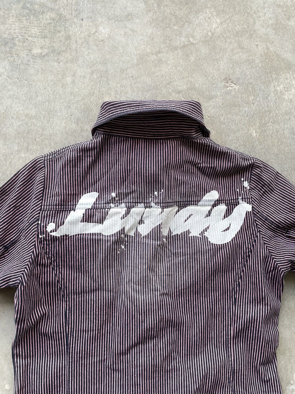 Japanese Brand × Seditionaries DIG DEEP PUNK HICKORY COVERALLS Size ONE SIZE - 7 Thumbnail