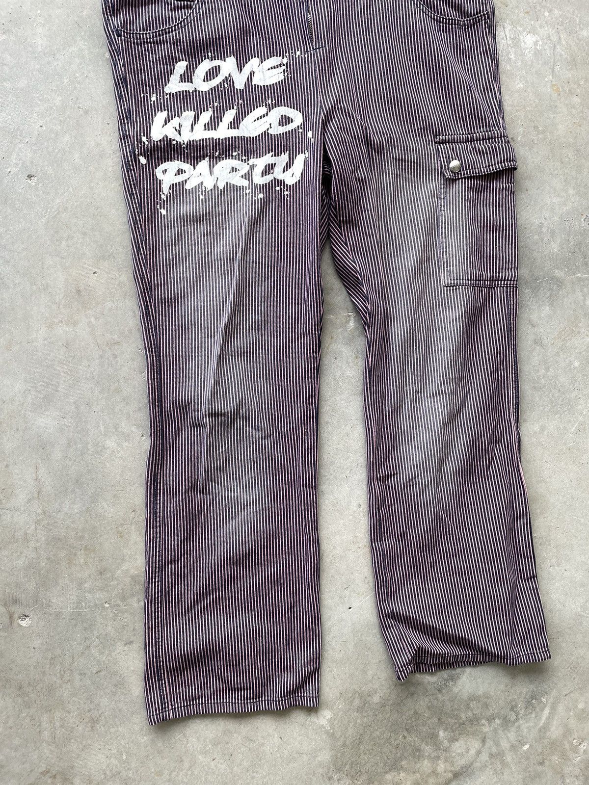 Japanese Brand × Seditionaries DIG DEEP PUNK HICKORY COVERALLS Size ONE SIZE - 11 Thumbnail