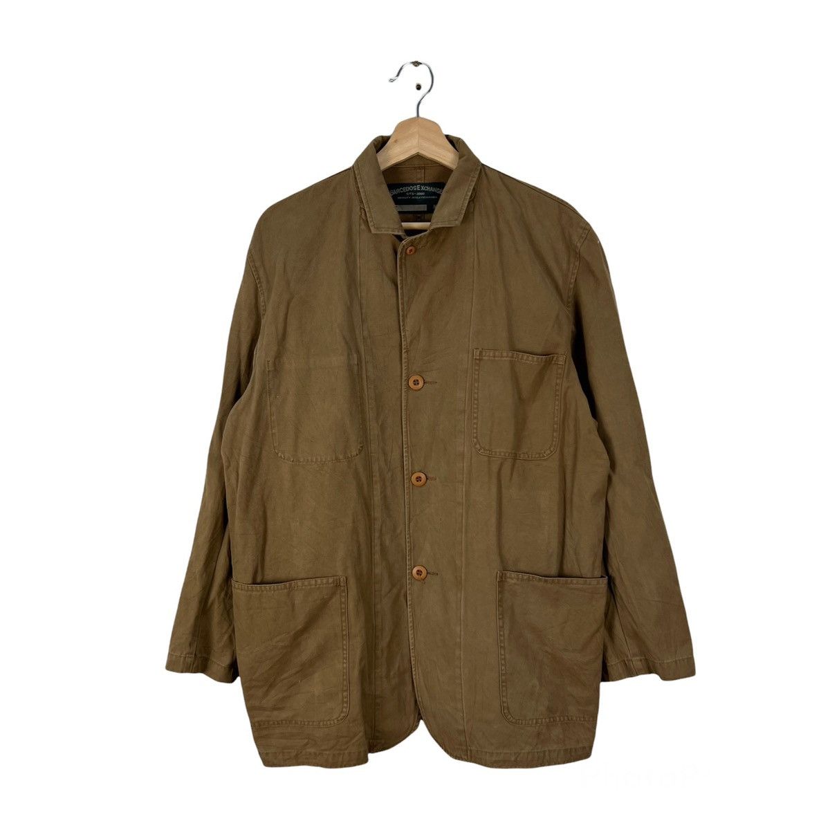 Japanese Brand HIKORY CHORE JACKET BARCEDOSE XCHANGE WORKERS WEAR Size US M / EU 48-50 / 2 - 1 Thumbnail