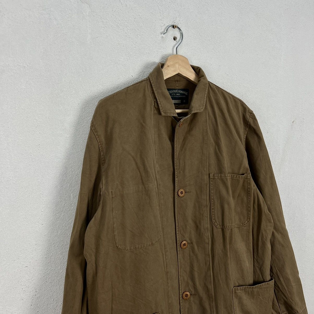 Japanese Brand HIKORY CHORE JACKET BARCEDOSE XCHANGE WORKERS WEAR Size US M / EU 48-50 / 2 - 5 Thumbnail
