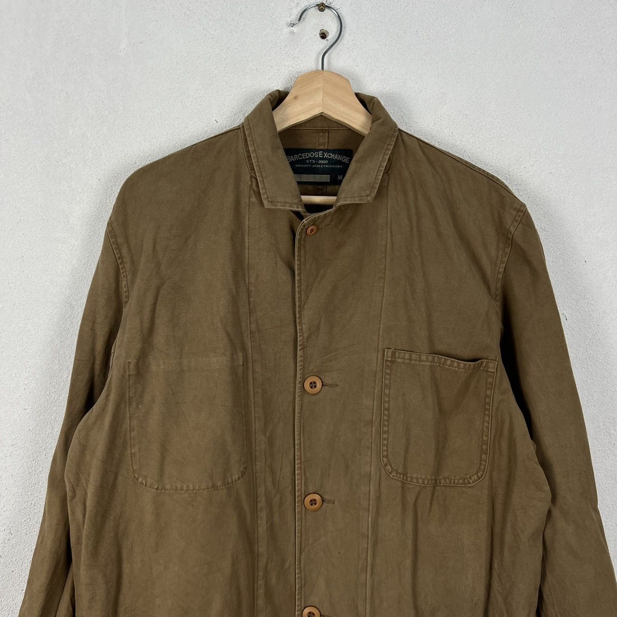 Japanese Brand HIKORY CHORE JACKET BARCEDOSE XCHANGE WORKERS WEAR Size US M / EU 48-50 / 2 - 3 Thumbnail