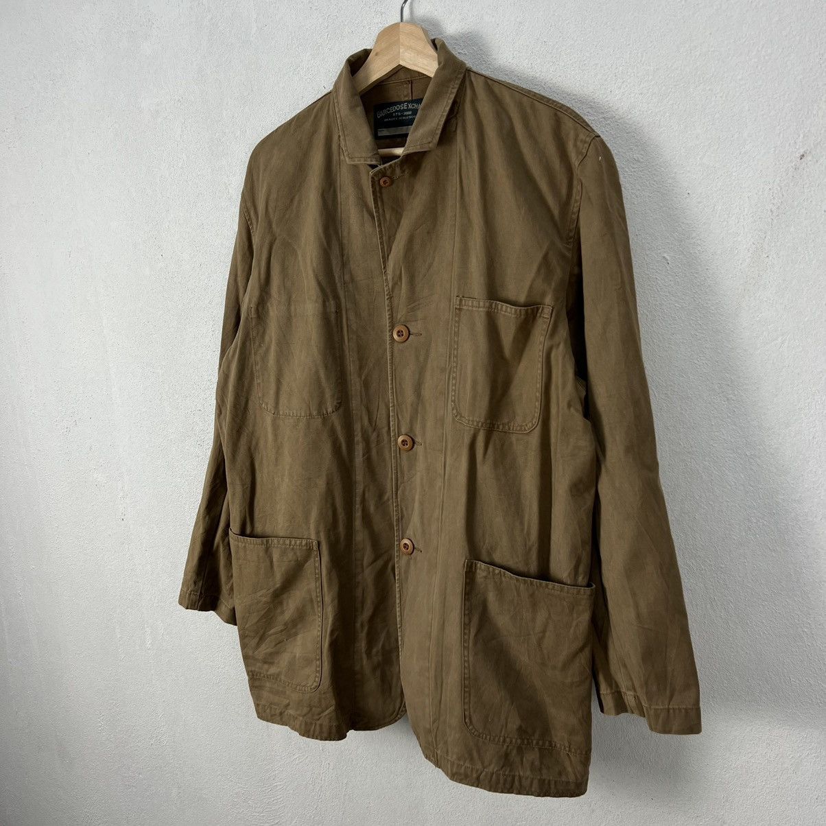 Japanese Brand HIKORY CHORE JACKET BARCEDOSE XCHANGE WORKERS WEAR Size US M / EU 48-50 / 2 - 2 Thumbnail