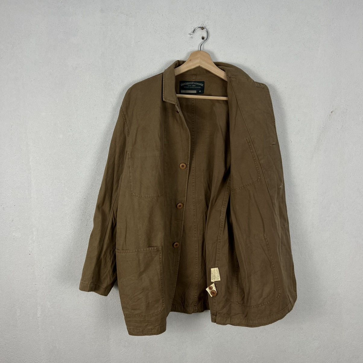 Japanese Brand HIKORY CHORE JACKET BARCEDOSE XCHANGE WORKERS WEAR Size US M / EU 48-50 / 2 - 10 Thumbnail