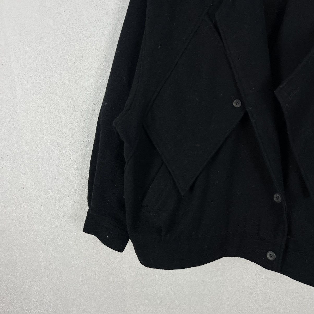 Japanese Brand RARE ULTIMATE BLACK DOUBLE BREAST BOMBER JACKET BUB STAG Size US L / EU 52-54 / 3 - 4 Thumbnail