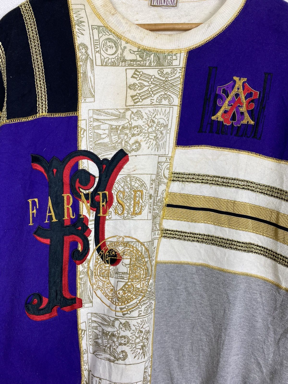 Japanese Brand × Vintage VINTAGE FARNESE EMBROIDEREY LOGO SHORT SLEEVE SWEATER Size US L / EU 52-54 / 3 - 5 Thumbnail