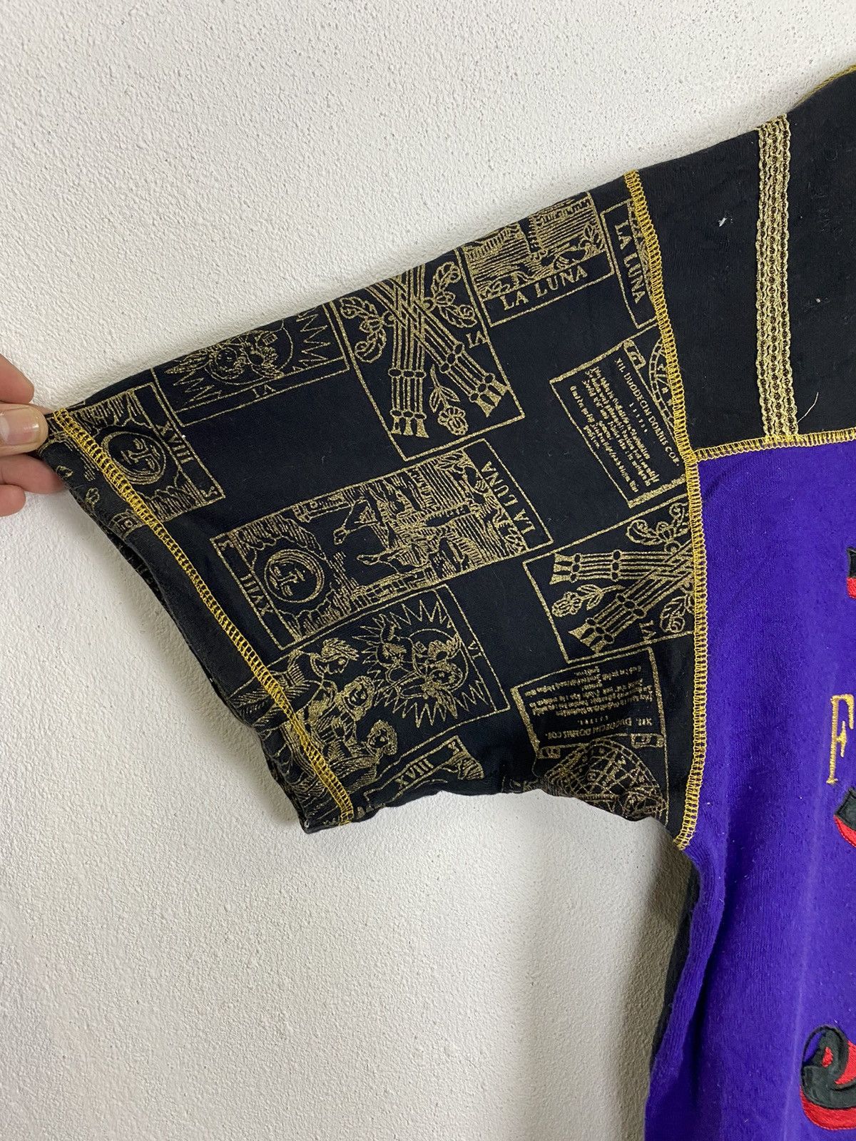 Japanese Brand × Vintage VINTAGE FARNESE EMBROIDEREY LOGO SHORT SLEEVE SWEATER Size US L / EU 52-54 / 3 - 4 Thumbnail