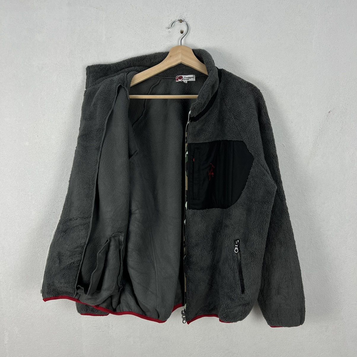 Japanese Brand VINTAGE LAD SWINGER SPORTS FLEECE SHERPA JACKET MADE INJAPAN Size US L / EU 52-54 / 3 - 9 Thumbnail