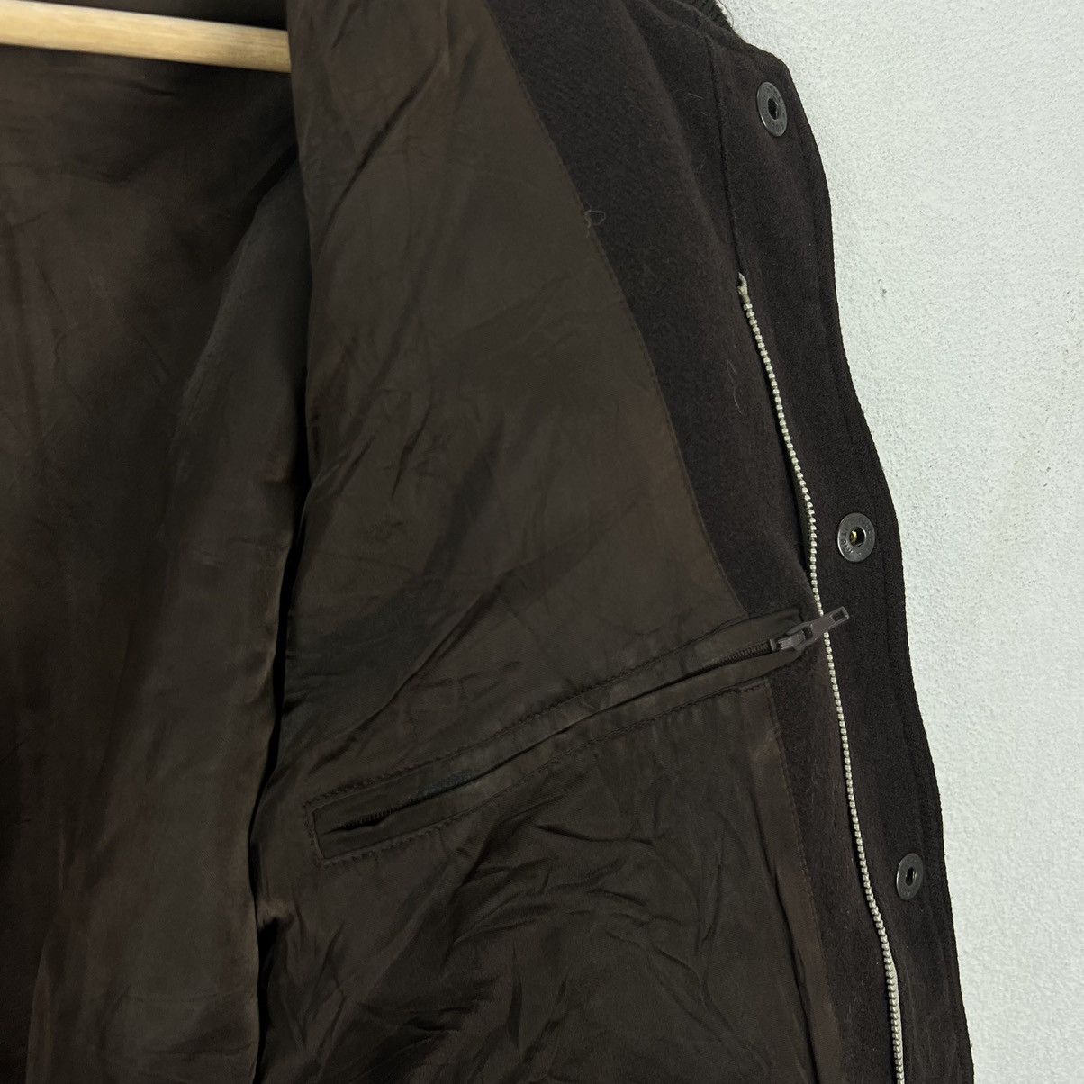 Japanese Brand VINTAGE VARSITY JACKET PACCINO BIG LOGO LEATHER HANDLING Size US M / EU 48-50 / 2 - 16 Thumbnail