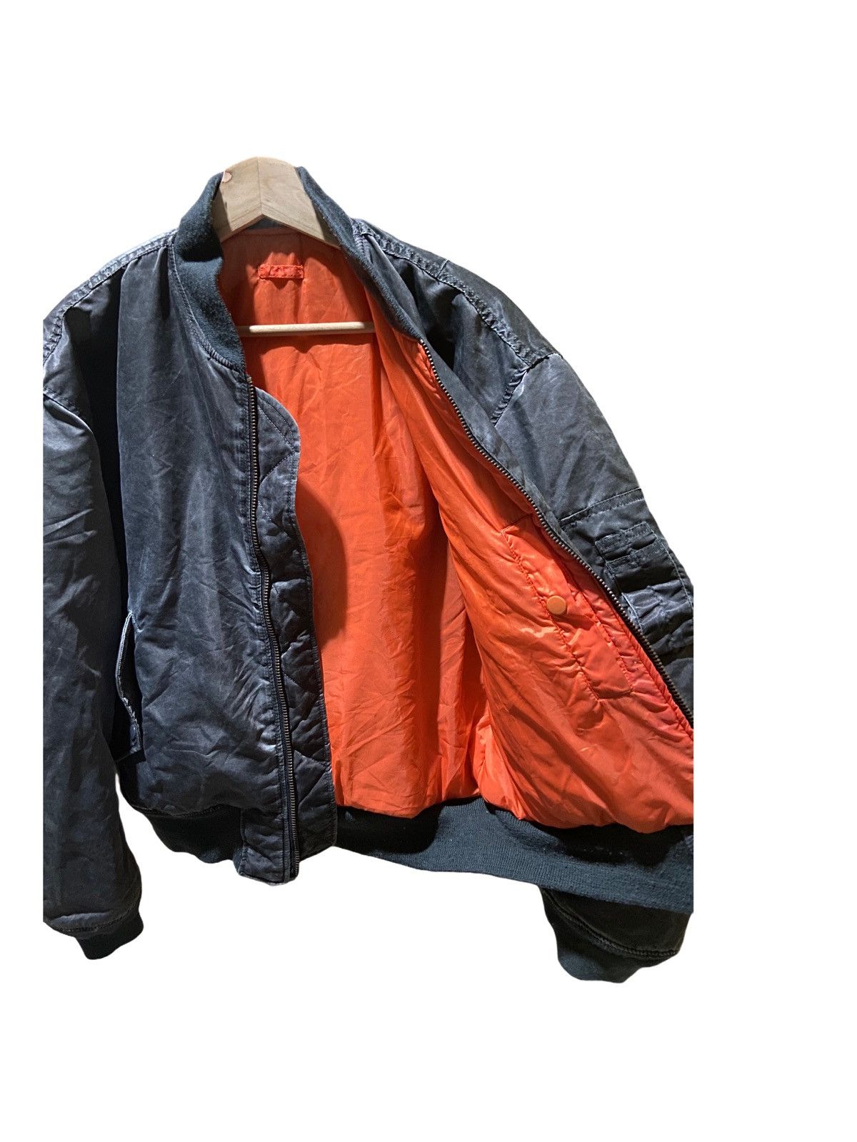 Vintage Vintage USAF Intermedjate MA-1 Flight Bomber Jacket Size US M / EU 48-50 / 2 - 3 Thumbnail