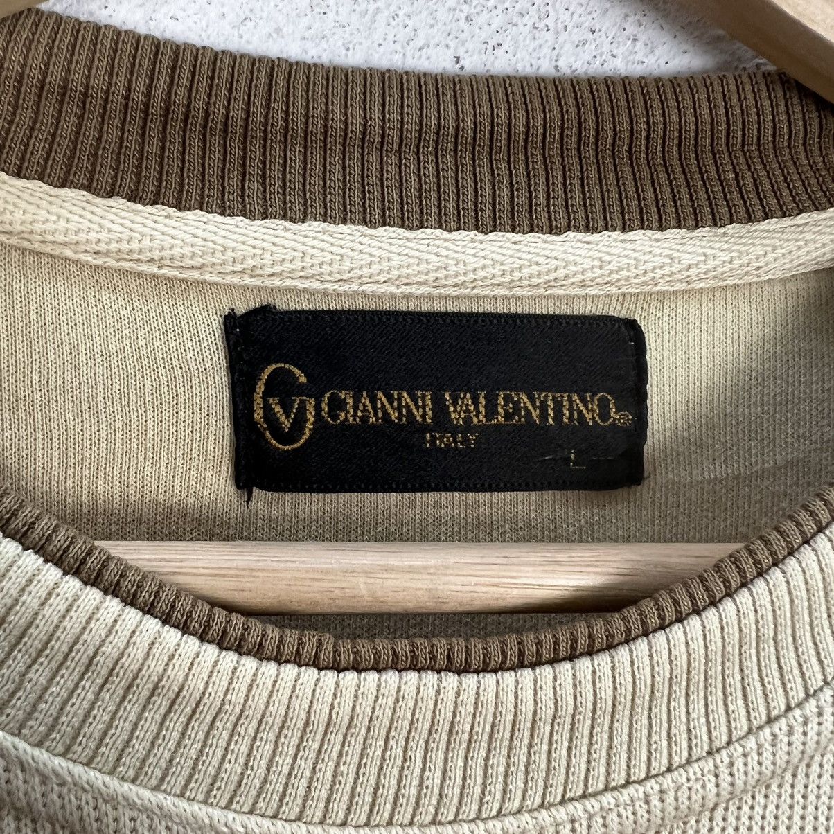 Japanese Brand VINTAGE GIANNI VALENTINO SWEATSHIRT BIG LOGO Size US L / EU 52-54 / 3 - 7 Thumbnail