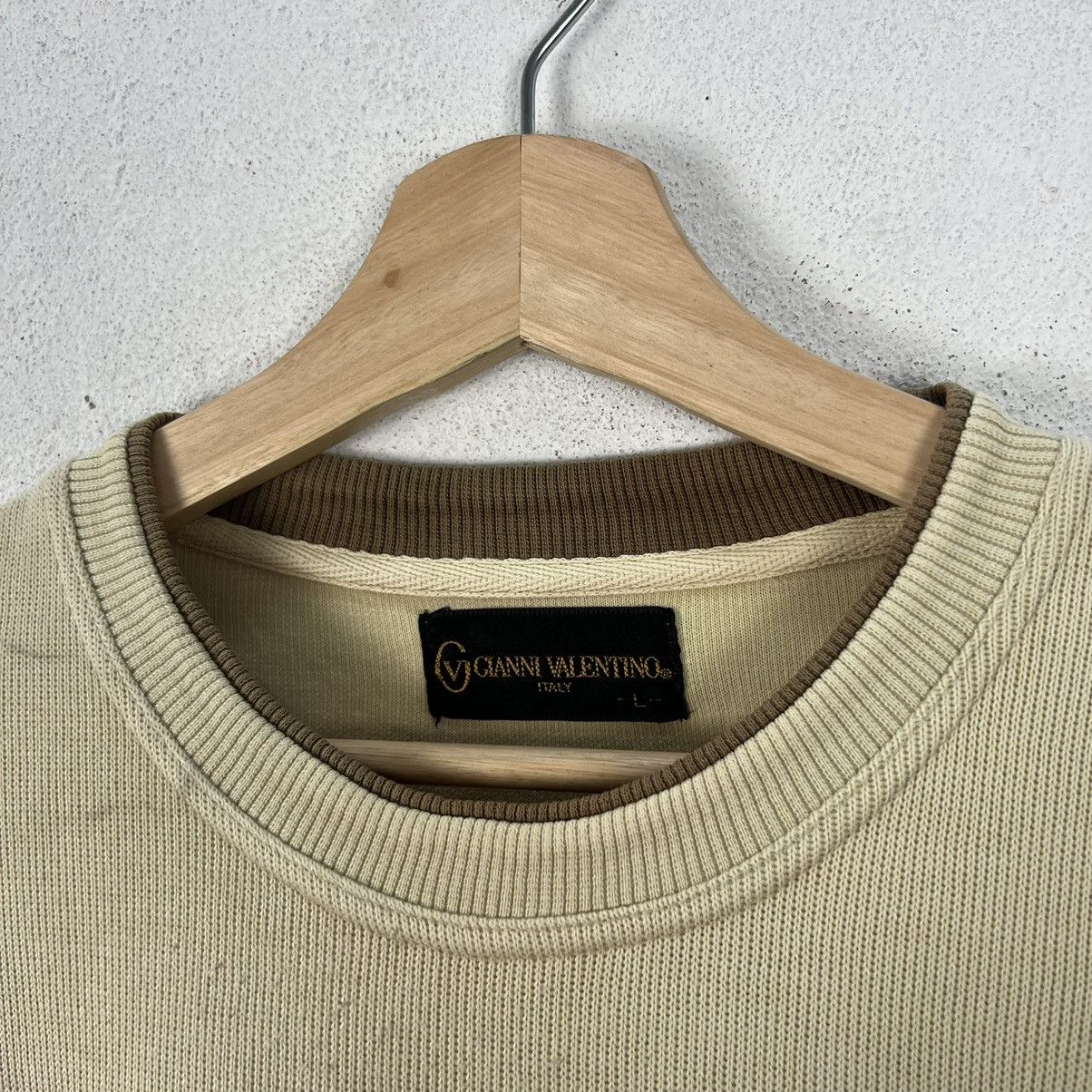 Japanese Brand VINTAGE GIANNI VALENTINO SWEATSHIRT BIG LOGO Size US L / EU 52-54 / 3 - 4 Thumbnail