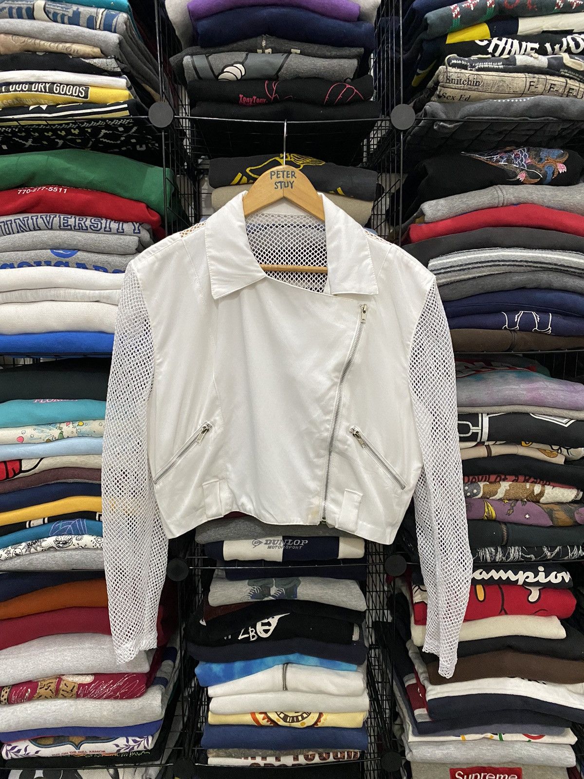 Other R’ MADE USA CROP NET JACKET Size US S / EU 44-46 / 1 - 1 Thumbnail