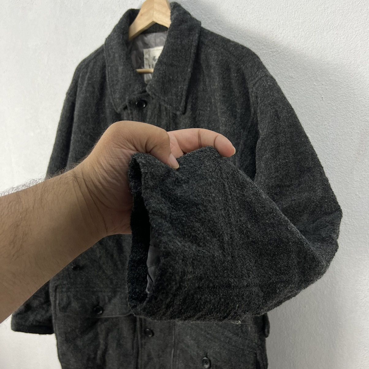 Japanese Brand VINTAGE ELLE HOMME PARIS WOOL JACKET MULTI POCKET Size US L / EU 52-54 / 3 - 8 Thumbnail