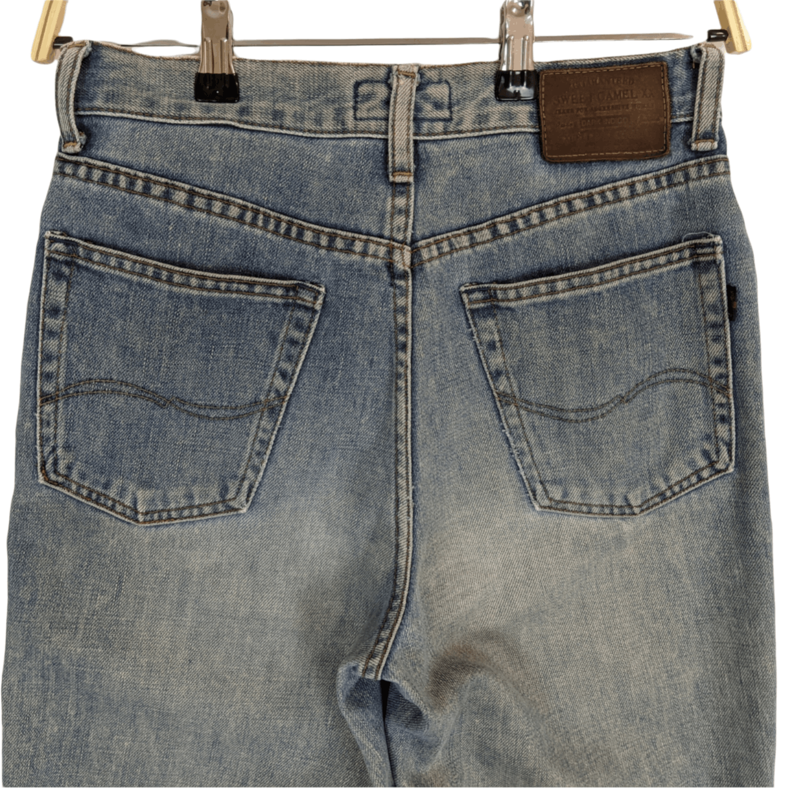 Japanese Brand Vintage SWEET CAMEL Japan Denim Jeans Pant Acid Wash Size US 29 - 6 Thumbnail