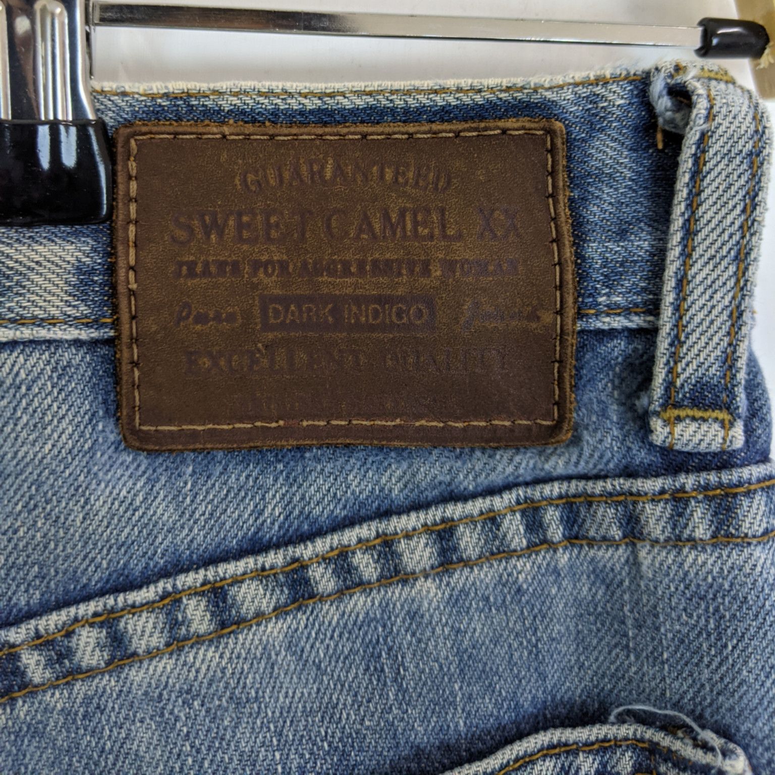 Japanese Brand Vintage SWEET CAMEL Japan Denim Jeans Pant Acid Wash Size US 29 - 9 Thumbnail