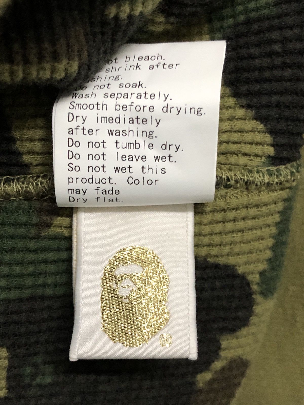 Bape 1st Camo Thermal Crewneck Size US M / EU 48-50 / 2 - 7 Thumbnail