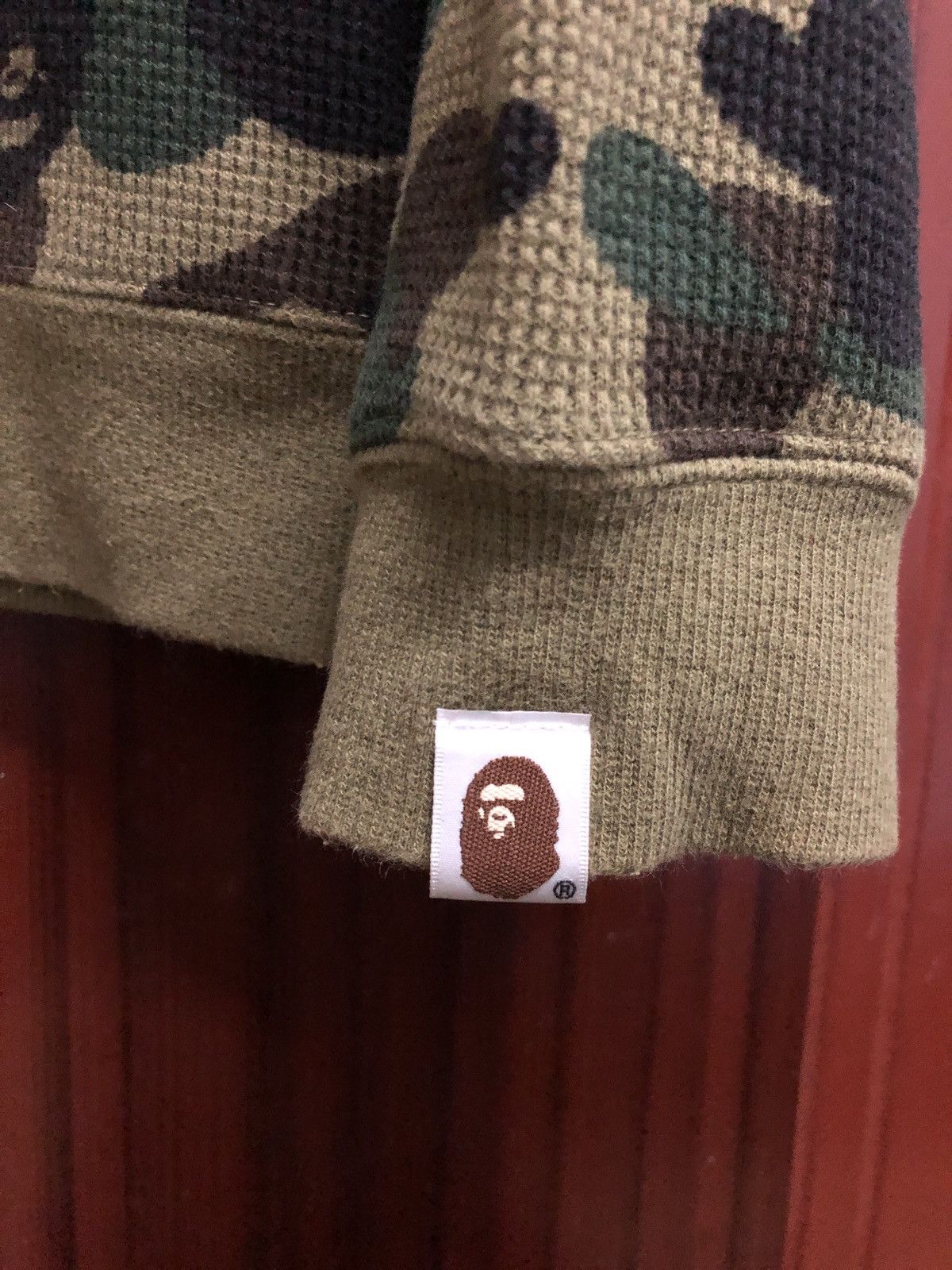 Bape 1st Camo Thermal Crewneck Size US M / EU 48-50 / 2 - 4 Thumbnail
