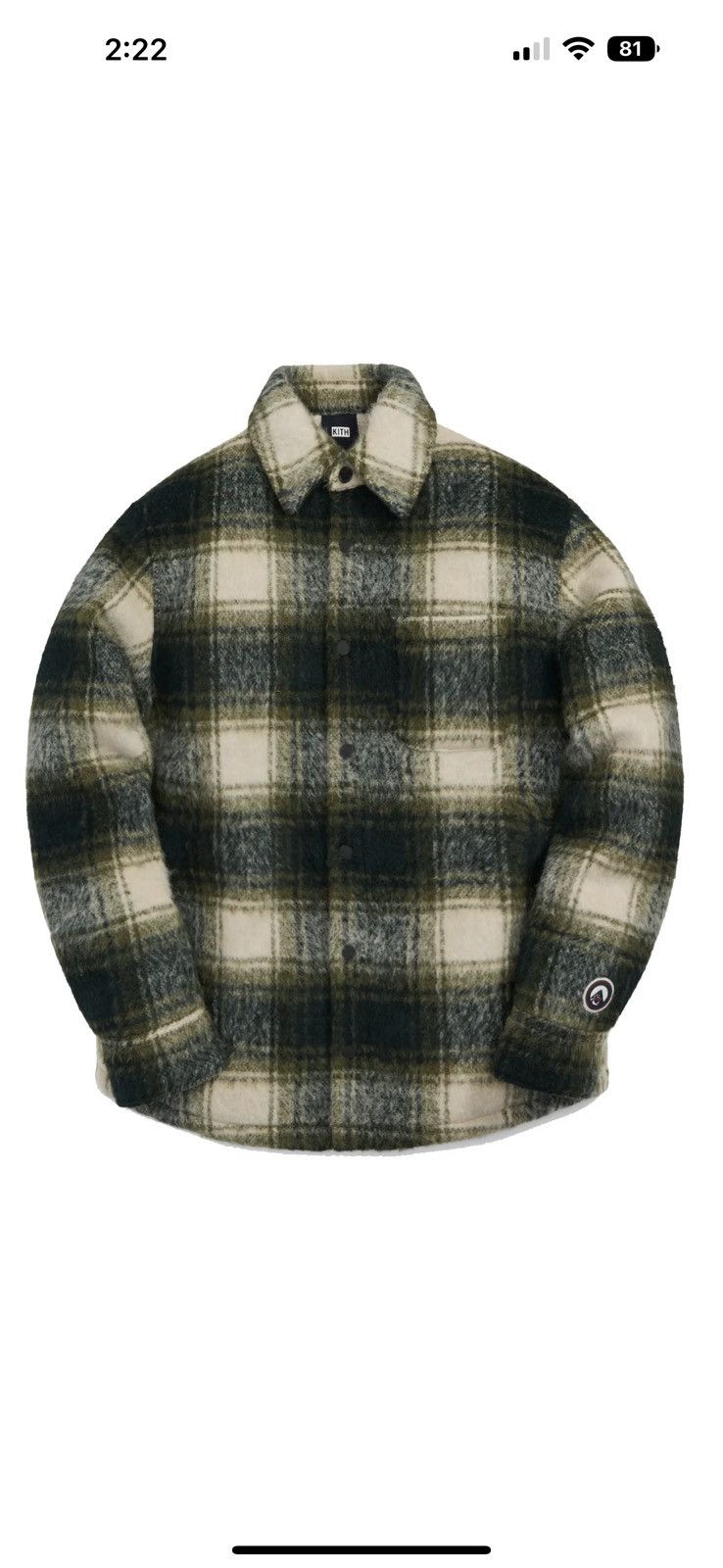 Kith Kith Sheridan Shirt Jacket- Stadium | Grailed