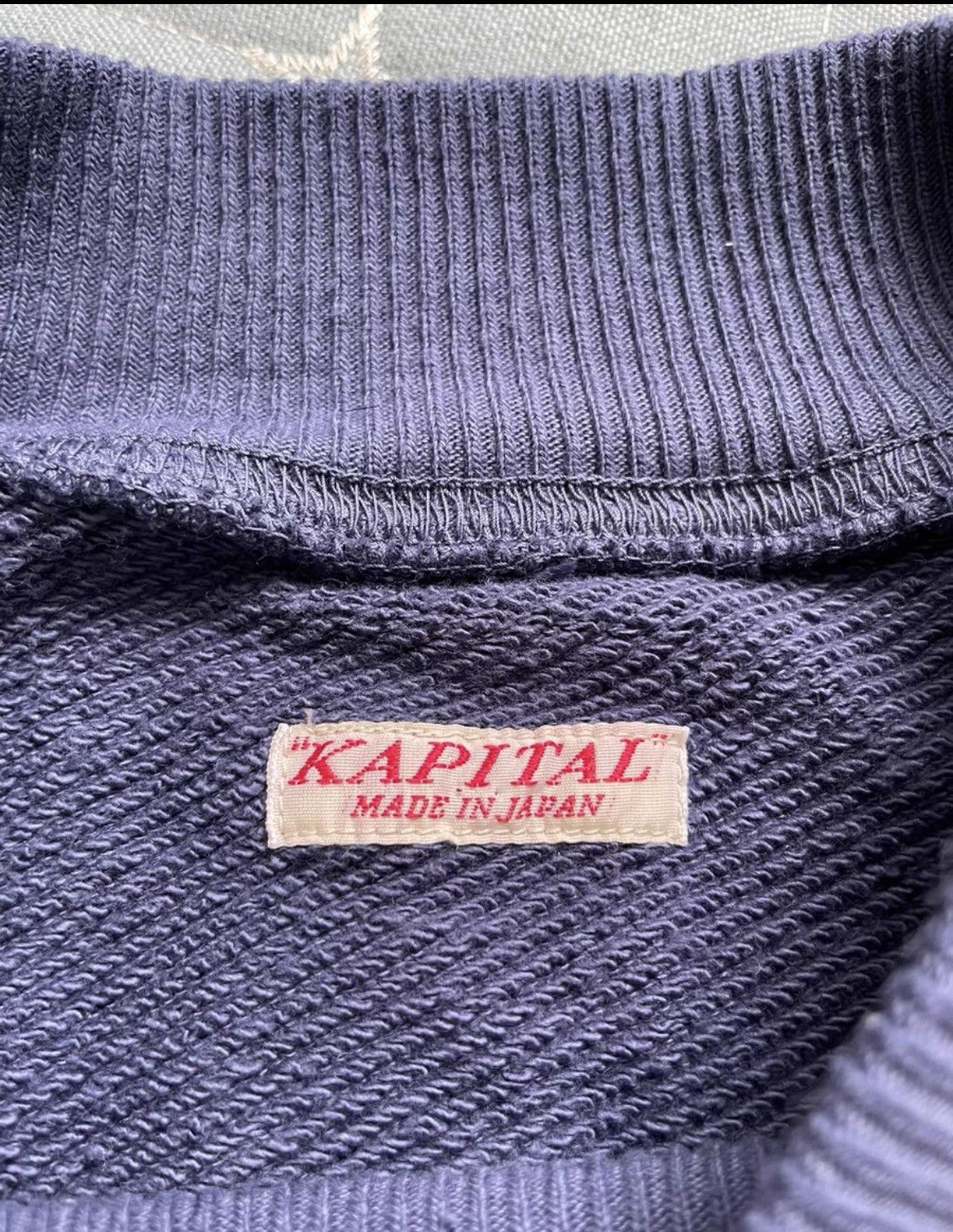 Kapital Kapital 1966 Sweat Navy blue Size US L / EU 52-54 / 3 - 4 Thumbnail