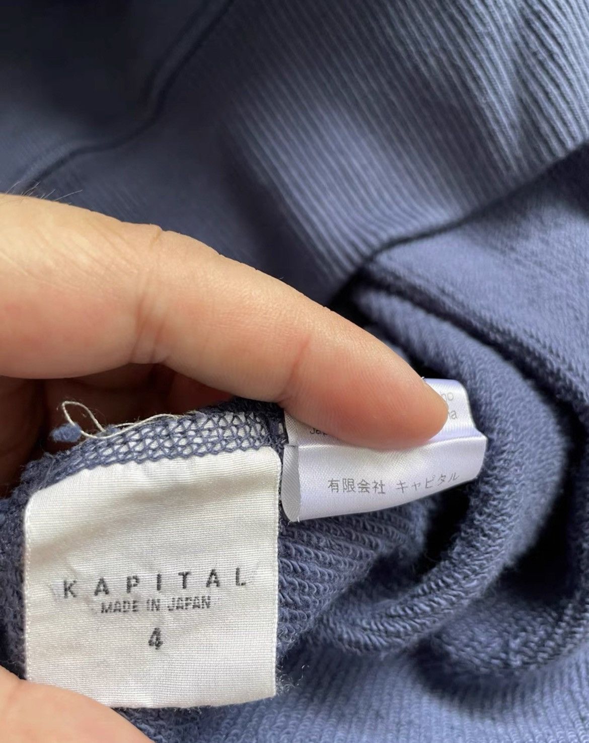 Kapital Kapital 1966 Sweat Navy blue Size US L / EU 52-54 / 3 - 6 Thumbnail