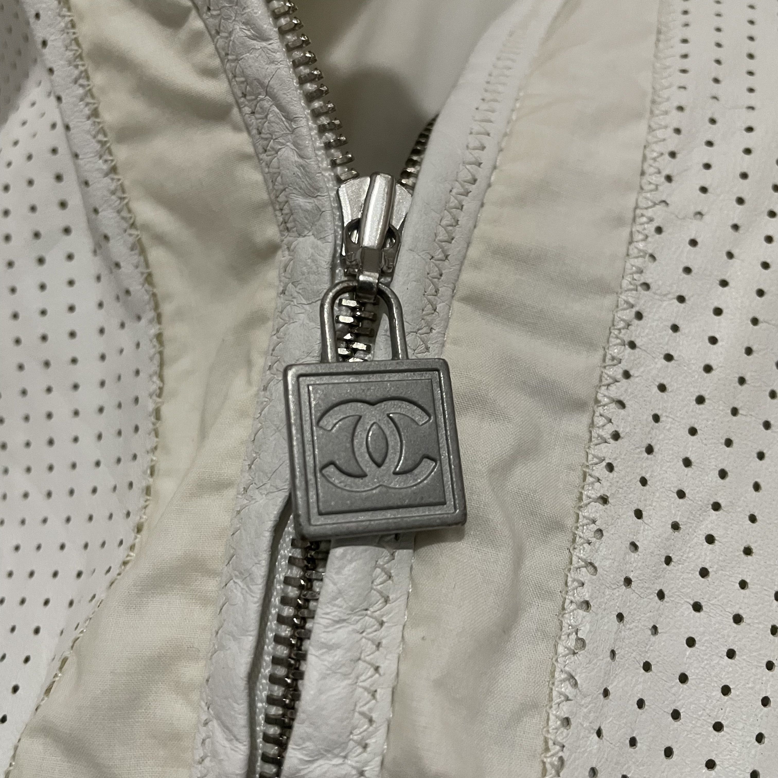 Chanel Chanel Leather Jacket Size US M / EU 48-50 / 2 - 9 Thumbnail