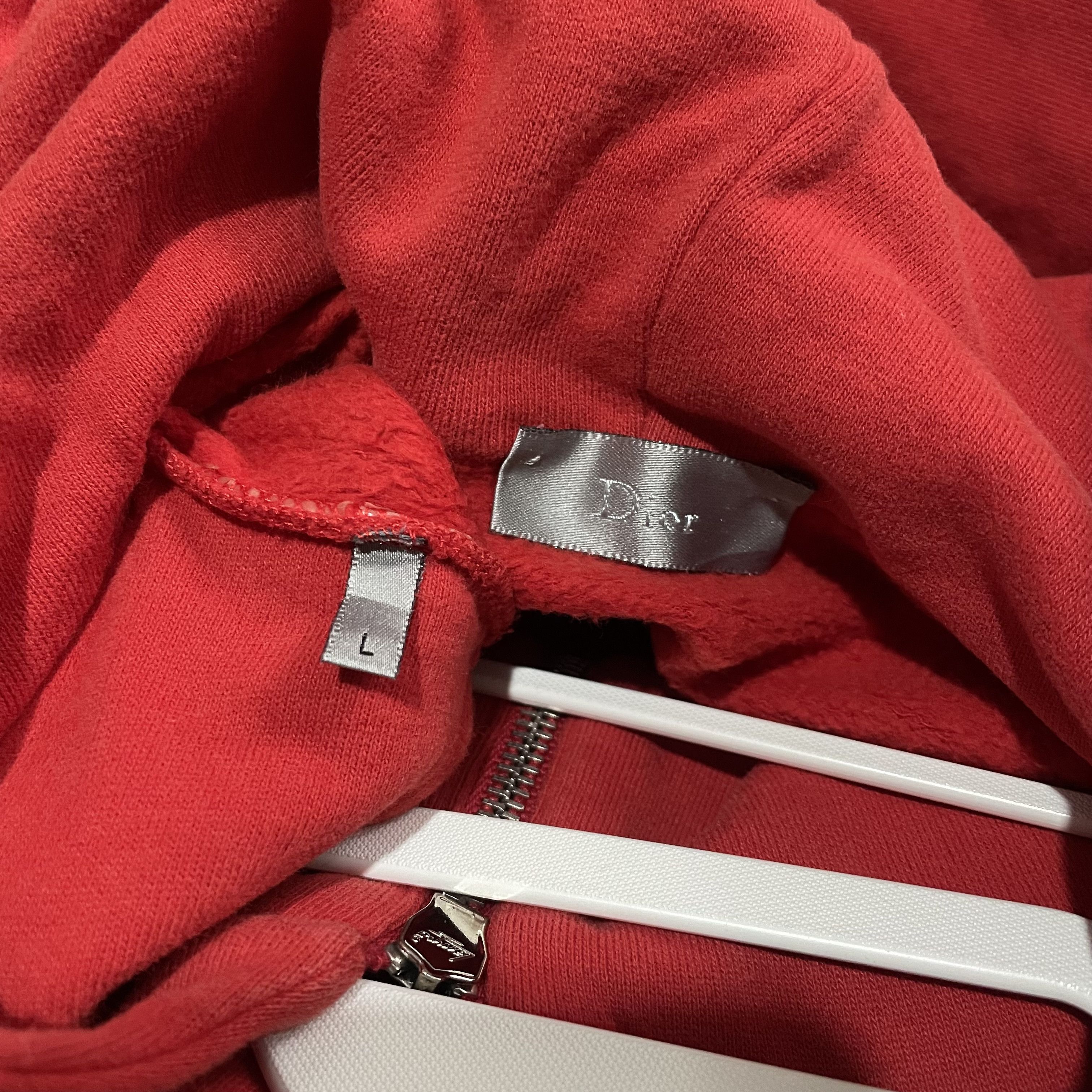 Dior Dior Homme Bee Zip Up Hoodie Size US L / EU 52-54 / 3 - 10 Thumbnail