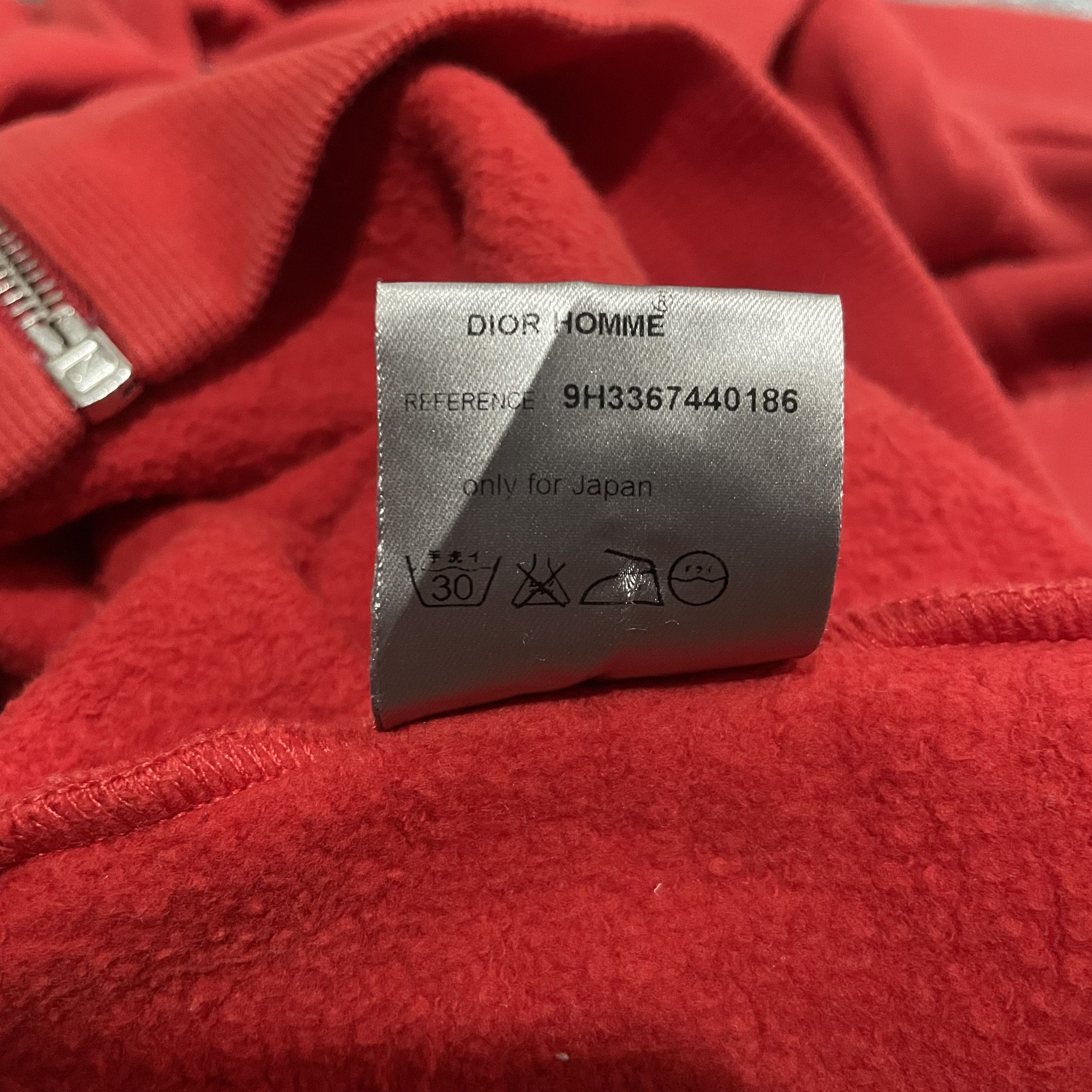 Dior Dior Homme Bee Zip Up Hoodie Size US L / EU 52-54 / 3 - 9 Thumbnail